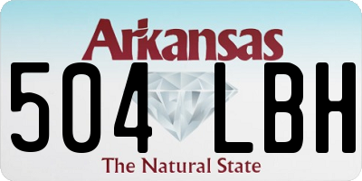AR license plate 504LBH