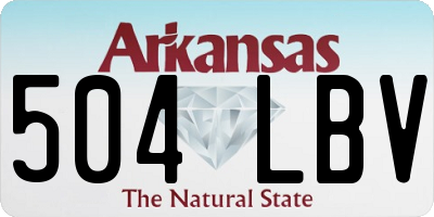 AR license plate 504LBV