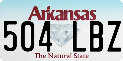 AR license plate 504LBZ