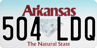 AR license plate 504LDQ