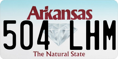 AR license plate 504LHM