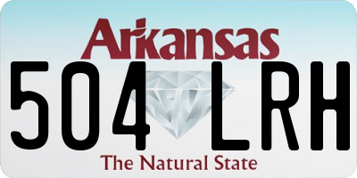 AR license plate 504LRH