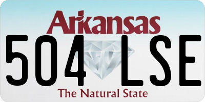 AR license plate 504LSE