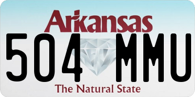 AR license plate 504MMU