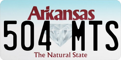 AR license plate 504MTS