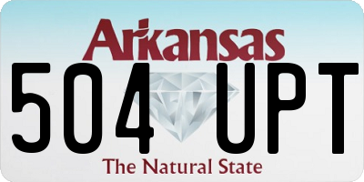 AR license plate 504UPT