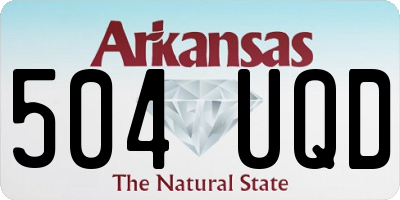 AR license plate 504UQD