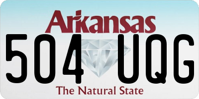 AR license plate 504UQG