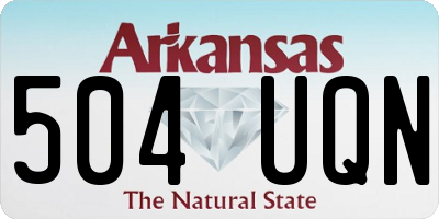 AR license plate 504UQN