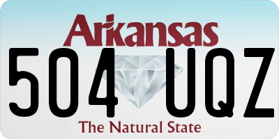 AR license plate 504UQZ