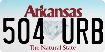 AR license plate 504URB