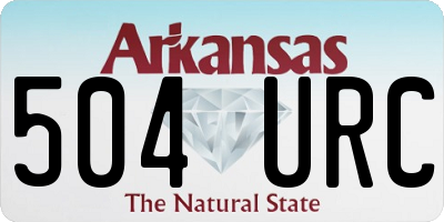 AR license plate 504URC