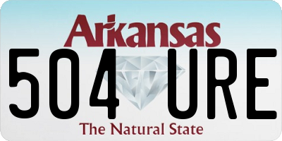 AR license plate 504URE