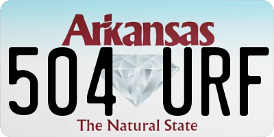 AR license plate 504URF