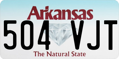 AR license plate 504VJT