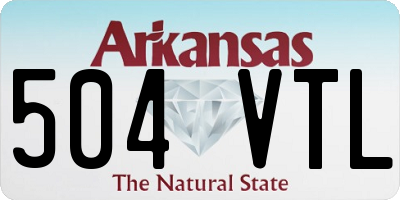 AR license plate 504VTL