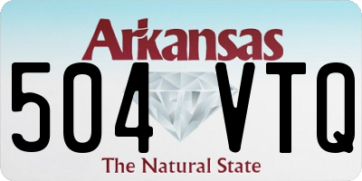 AR license plate 504VTQ