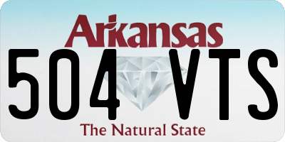 AR license plate 504VTS