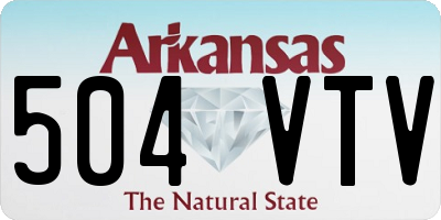 AR license plate 504VTV