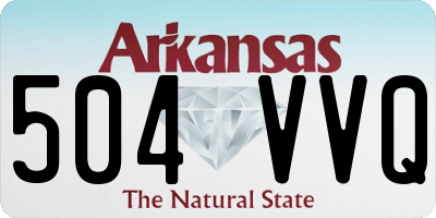AR license plate 504VVQ