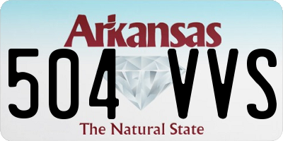 AR license plate 504VVS