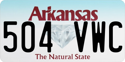 AR license plate 504VWC