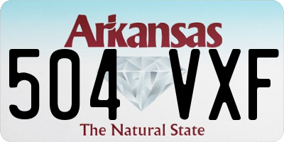 AR license plate 504VXF