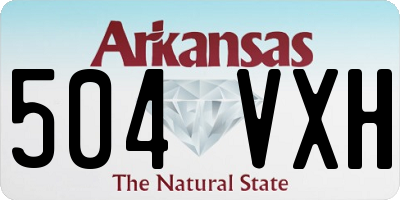 AR license plate 504VXH