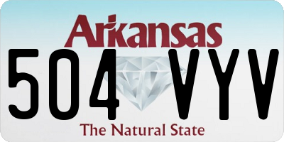 AR license plate 504VYV
