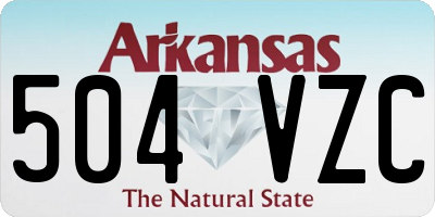 AR license plate 504VZC