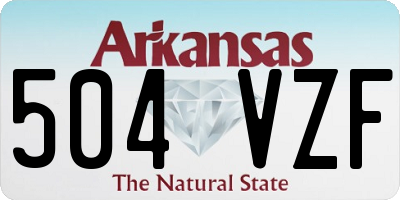 AR license plate 504VZF