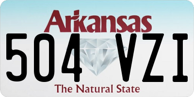 AR license plate 504VZI