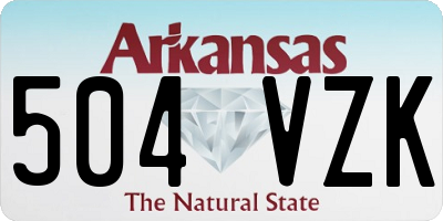 AR license plate 504VZK