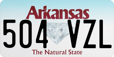 AR license plate 504VZL
