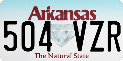 AR license plate 504VZR