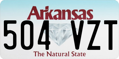 AR license plate 504VZT