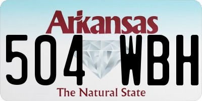 AR license plate 504WBH