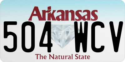 AR license plate 504WCV