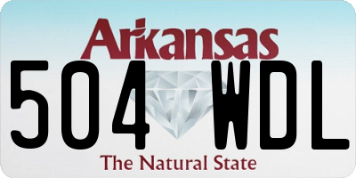 AR license plate 504WDL