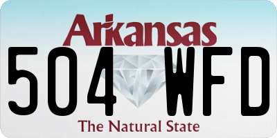 AR license plate 504WFD