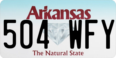AR license plate 504WFY