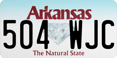 AR license plate 504WJC