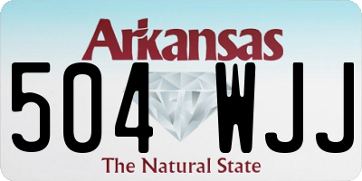 AR license plate 504WJJ