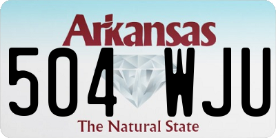 AR license plate 504WJU