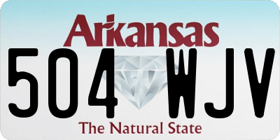 AR license plate 504WJV