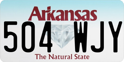 AR license plate 504WJY