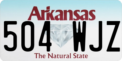 AR license plate 504WJZ