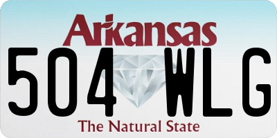 AR license plate 504WLG