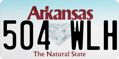 AR license plate 504WLH