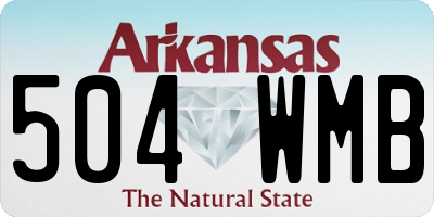 AR license plate 504WMB